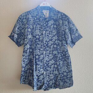 Coastal Brand Hawaiian Button-up - XL